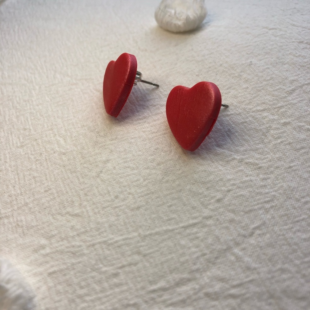 Clay earrings - Picture 2 of 2
